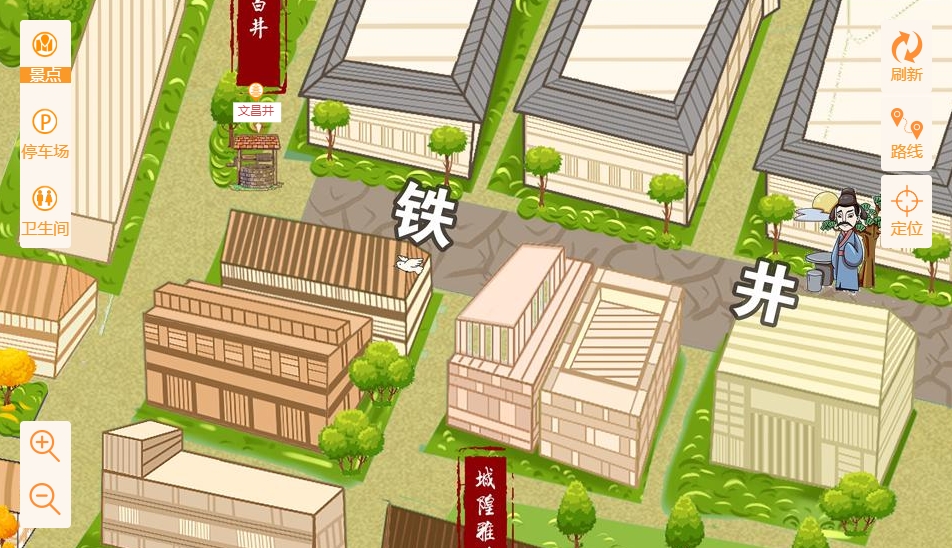 南开乡智慧景区：手绘地图与语音导览的完美融合