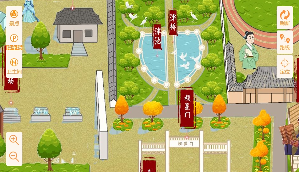 南开乡手绘地图景区语音讲解导览系统：智慧景区建设的基石